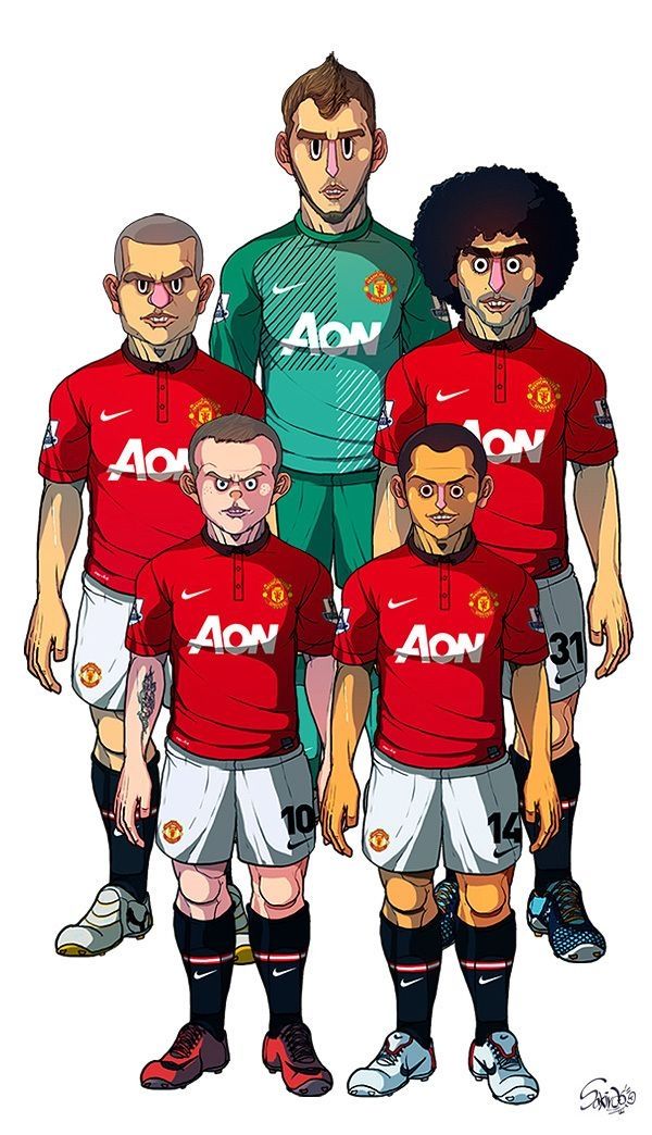 Chibi manchester united đội bóng-ảnh 10