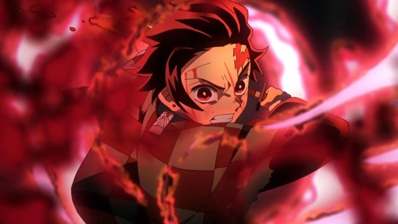 Ảnh Kimetsu Yaiba chibi của Sabito trong bộ đồ truyền thống