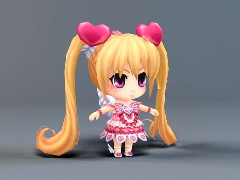 ảnh chibi 3d- ảnh 4