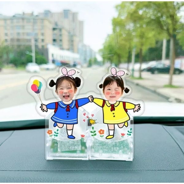 Ảnh chibi ghép mặt đáng yêu với biểu cảm riêng