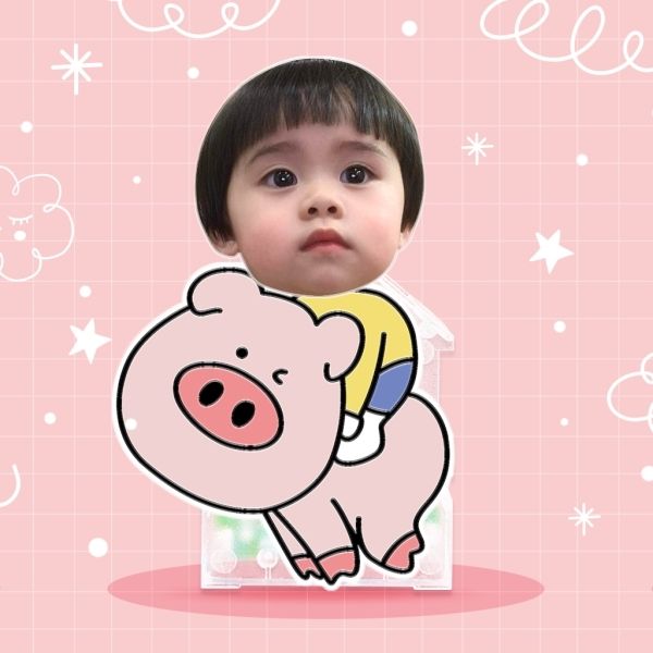 Ảnh chibi ghép mặt cực kỳ cute