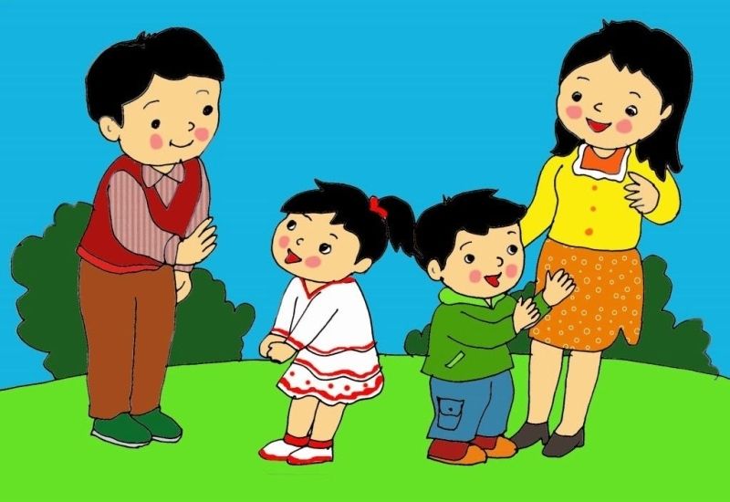 Ảnh chibi ghép mặt với kiểu tóc ngộ nghĩnh