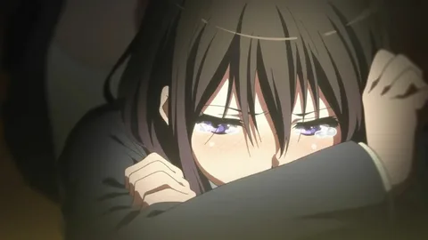 Avatar ảnh buồn khóc nữ anime 4