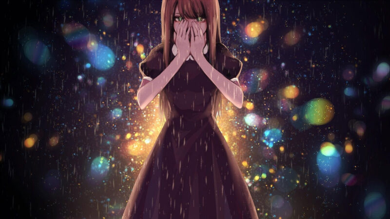 Avatar ảnh buồn khóc nữ anime 24