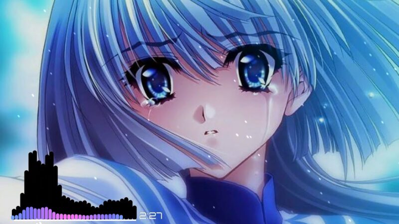 Avatar ảnh buồn khóc nữ anime 29