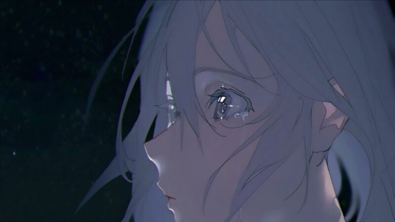 Avatar ảnh buồn khóc nữ anime 31