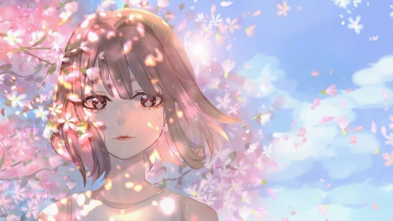 Hình ảnh avatar anime nữ đáng yêu, phù hợp với mọi lứa tuổi.