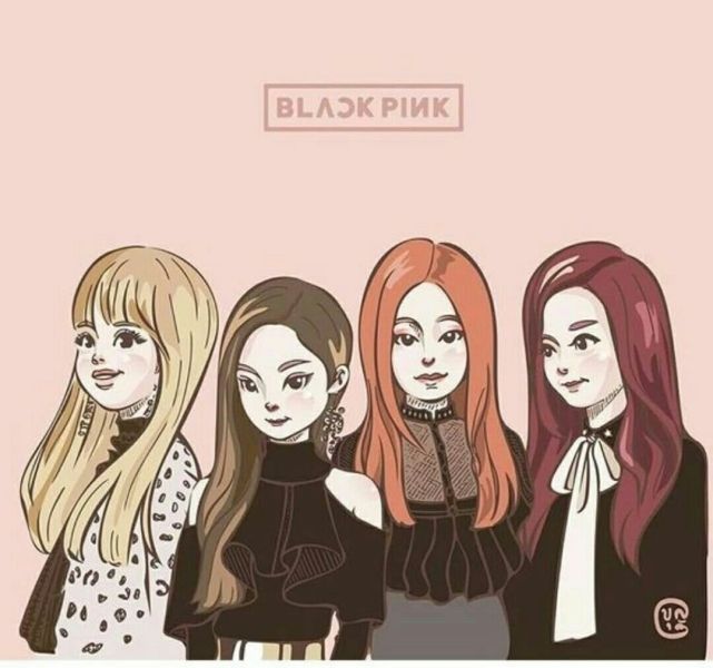 Hình ảnh Blackpink chibi, biểu tượng của sự sáng tạo và độc đáo