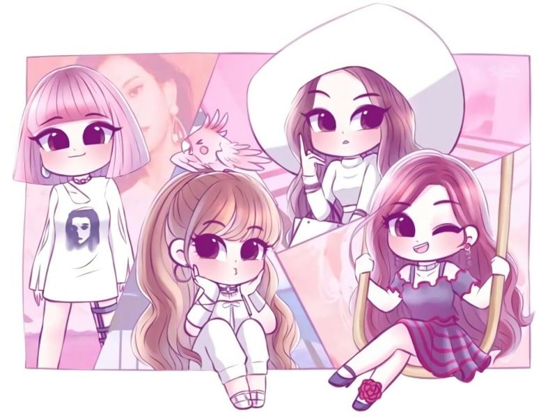 Avatar Blackpink chibi, lựa chọn hoàn hảo để thể hiện phong cách dễ thương