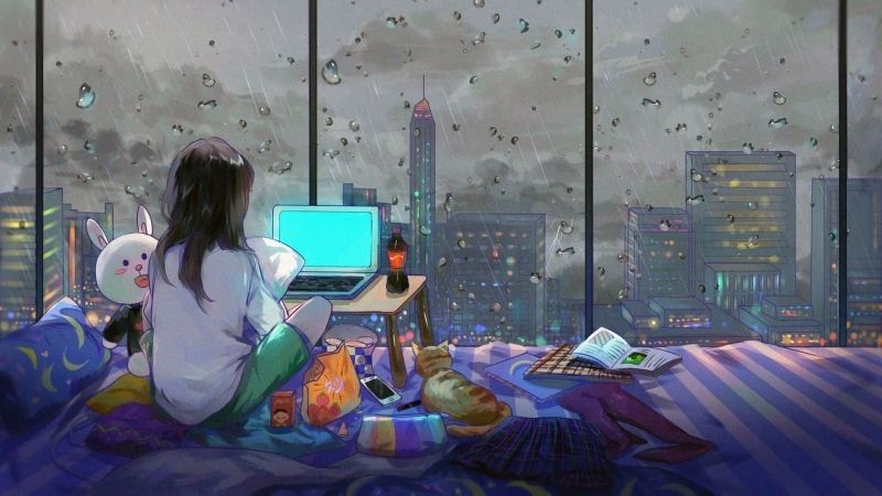 Avatar chill lofi, phù hợp với mọi tín đồ yêu âm nhạc và sự tĩnh lặng