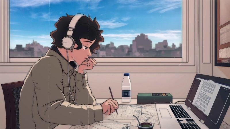 Ảnh avatar chill lofi, tạo không gian thư giãn và sáng tạo