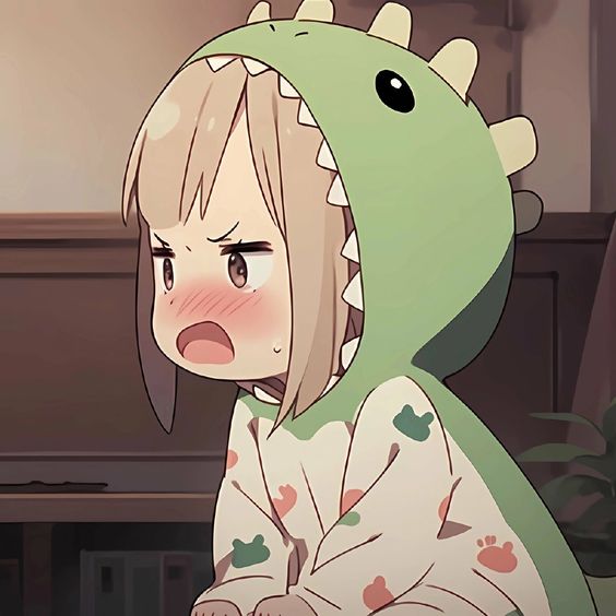 Chibi avatar hình nền khủng long cute ff 13