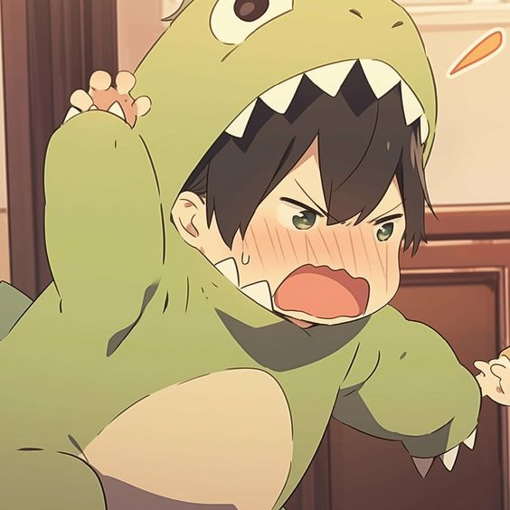 Chibi avatar hình nền khủng long cute ff 22