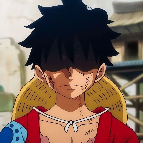 Hình ảnh avatar Luffy ngầu, mang đến cảm giác năng động và tự tin