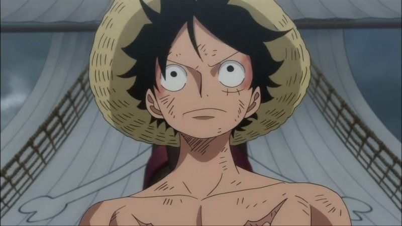 Hình ảnh avatar Luffy ngầu, biểu tượng của sự kiên định và bản lĩnh