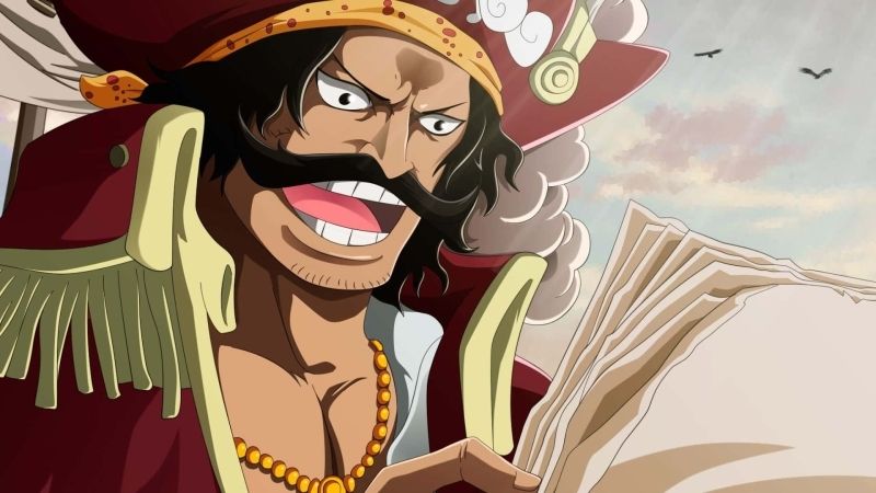 Hình ảnh One Piece ngầu, phong cách hải tặc mạnh mẽ.