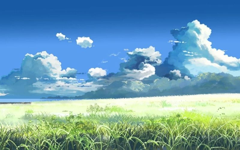 Avatar phong cảnh anime, mang nét đẹp tinh tế và huyền ảo.