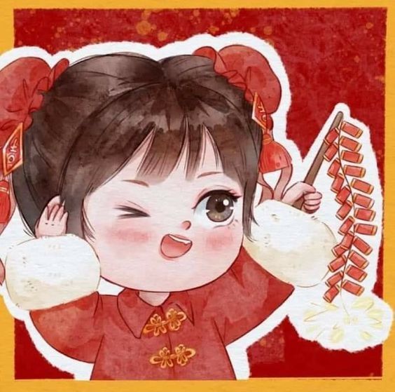 Avatar tết cute 12