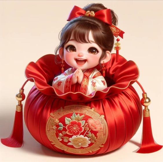 Avatar tết cute 34