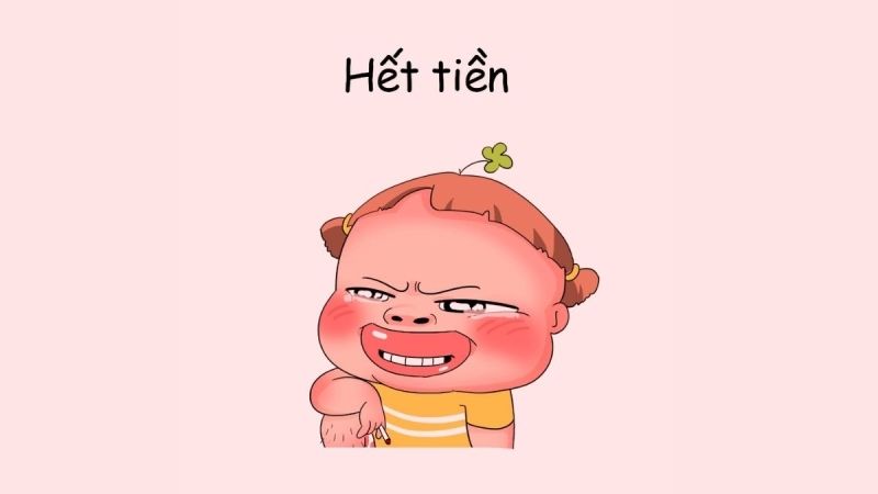 Chibi meme hài hước và nụ cười toe toét