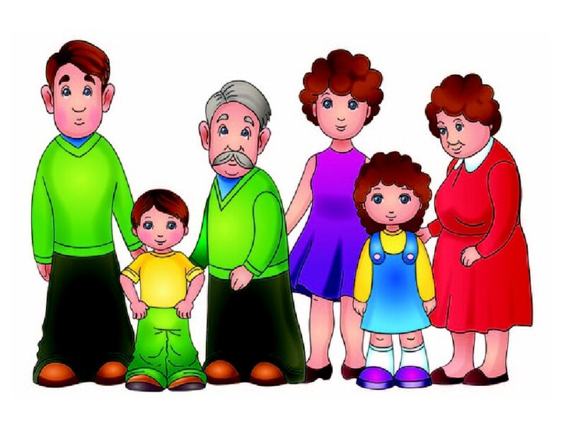 Anh chibi hoạt hình gia đình hạnh phúc sinh hoạt-ảnh 8
