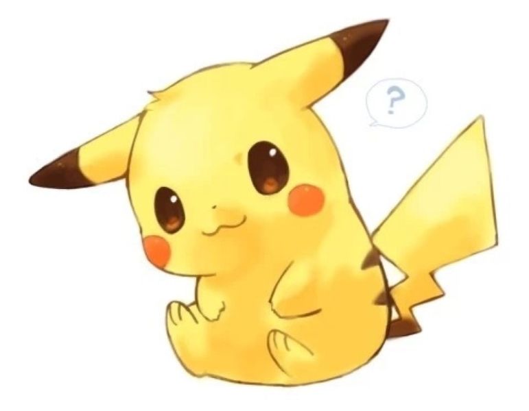 Chibi Pokemon cute giận dỗi