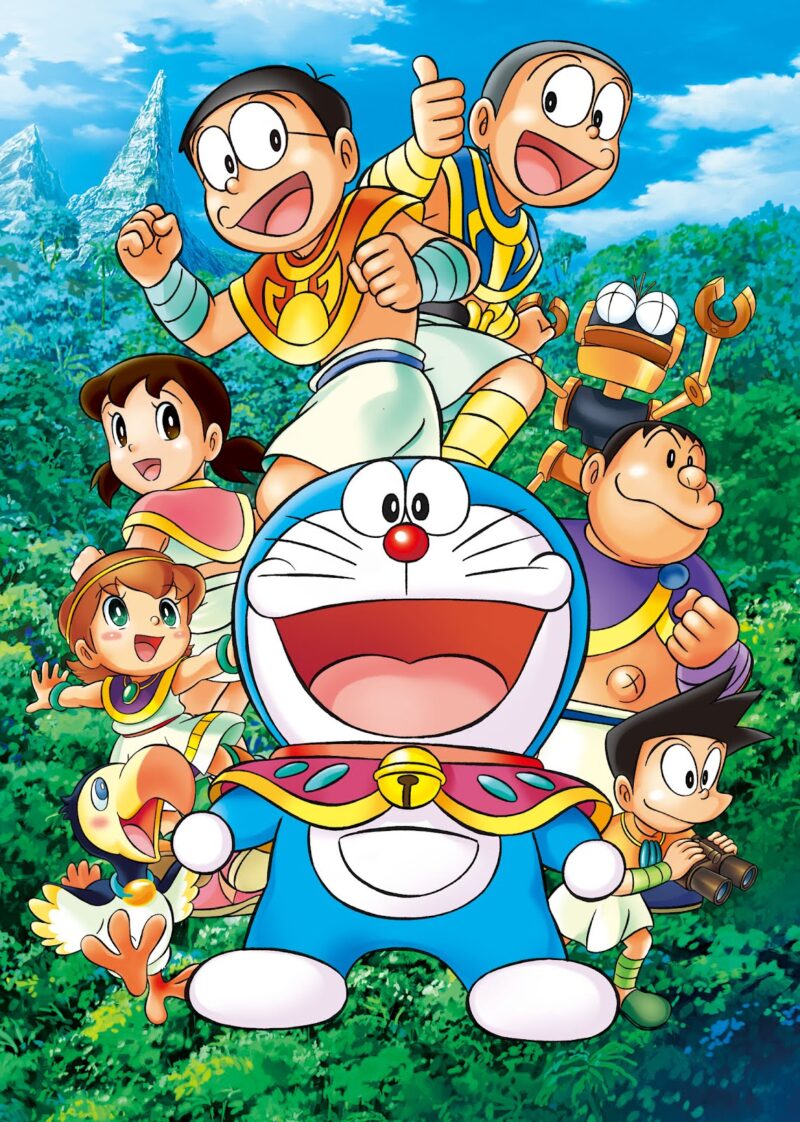 Hình nền Doraemon cute cho điện thoại13