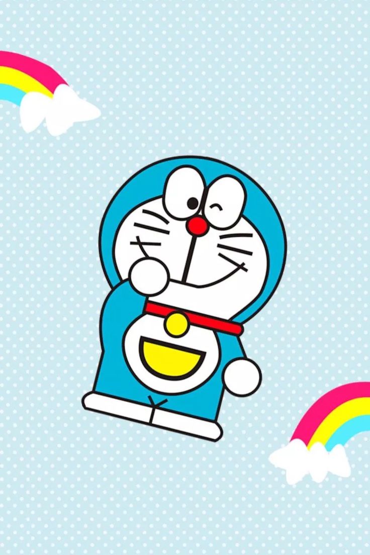 Hình nền Doraemon cute cho điện thoại12