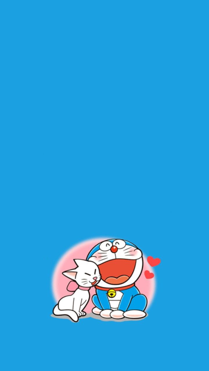 Hình nền Doraemon cute cho điện thoại4