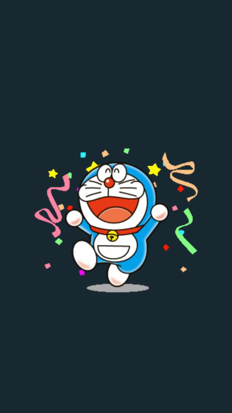 Hình nền Doraemon cute cho điện thoại3