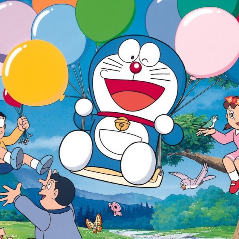 Hình nền Doraemon cute cho laptop-ảnh 9