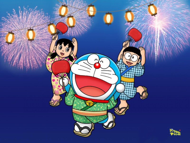 Hình nền Doraemon cute cho laptop-ảnh 6