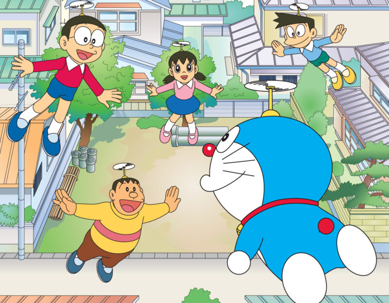 Hình nền Doraemon cute cho laptop-ảnh 2