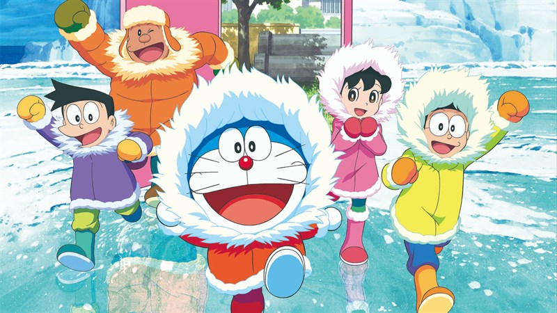 Hình nền Doraemon cute cho máy tính-ảnh 12