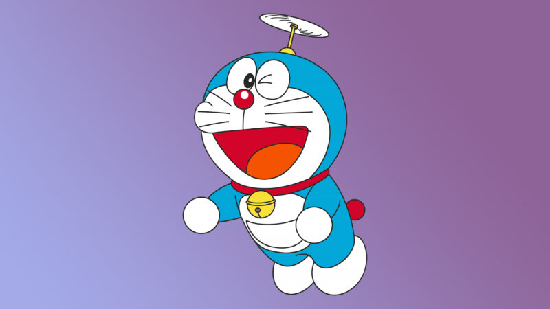Hình nền Doraemon cute cho máy tính-ảnh 8