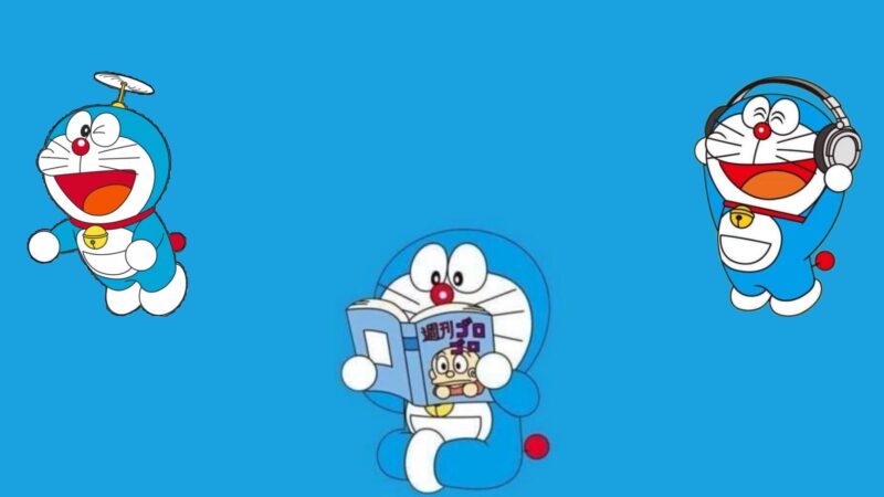 Hình nền Doraemon cute cho máy tính-ảnh 7