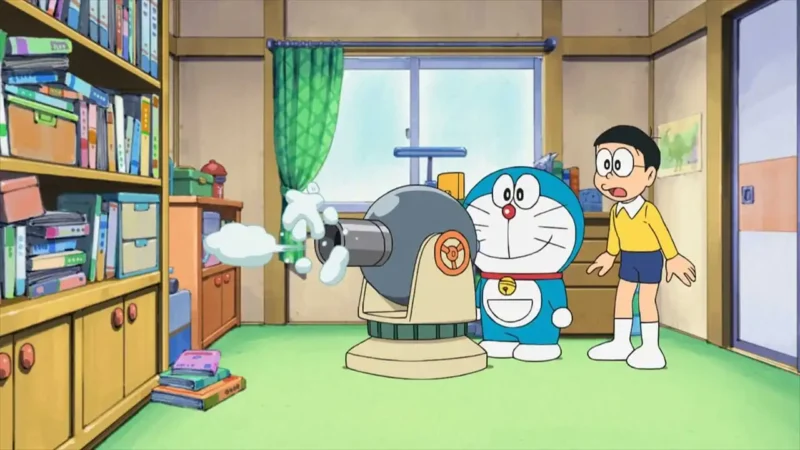 Hình nền Doraemon cute cho máy tính-ảnh 3