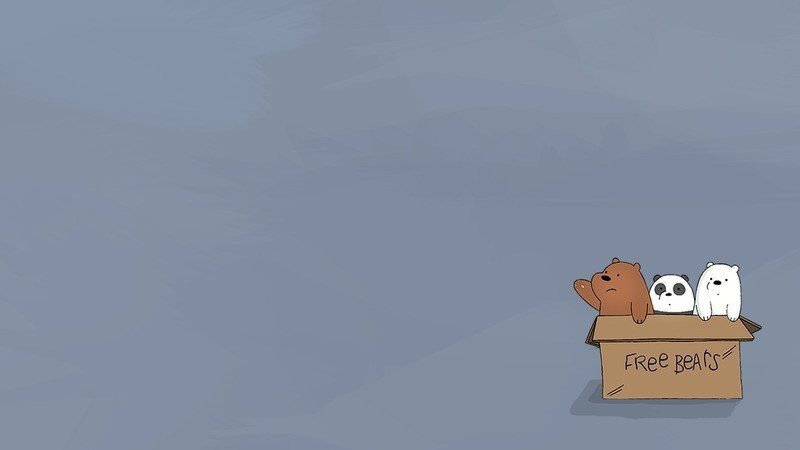 Hình nền gấu cute cho máy tính 6