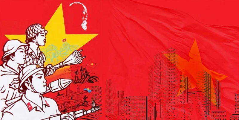 hình nền lá cờ Việt Nam 8