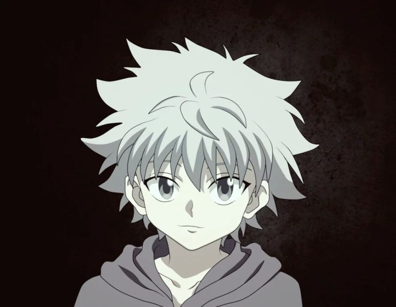 Hình nền Killua avatar, thiết kế dành riêng cho fan Hunter x Hunter.