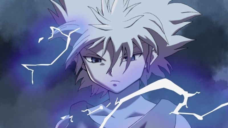 Avatar Killua đầy sắc sảo, biểu tượng của sự tự tin và mạnh mẽ.