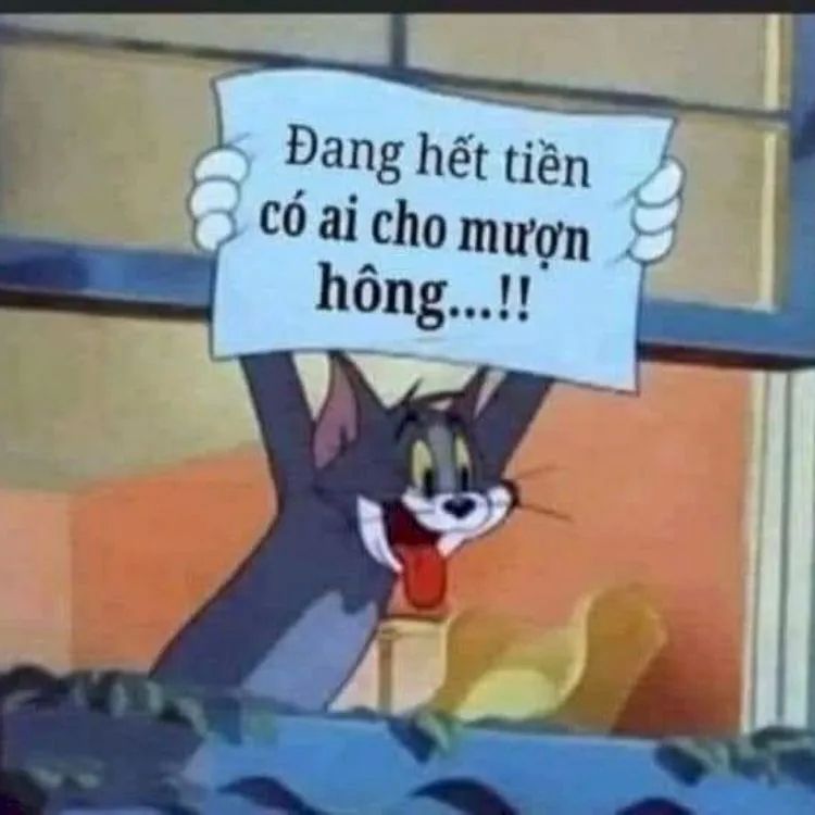 meme hết tiền 4