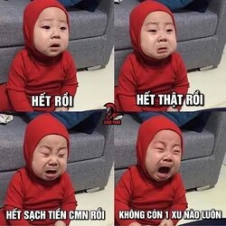 meme hết tiền 11