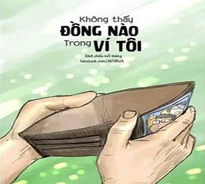 meme hết tiền 21