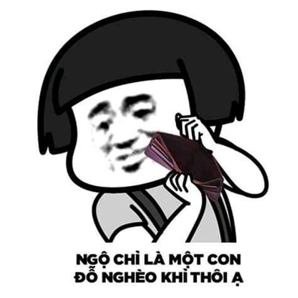 meme hết tiền 23