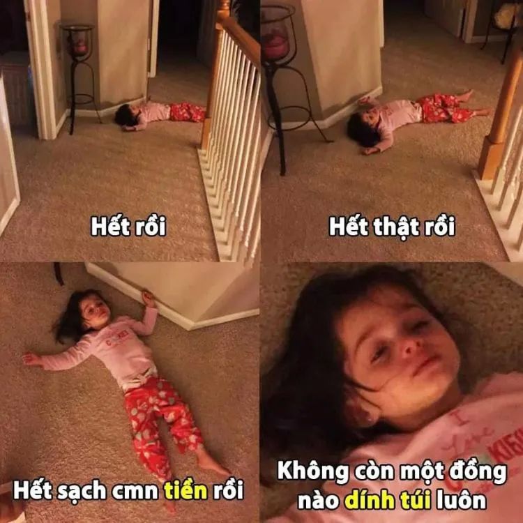 meme hết tiền 26