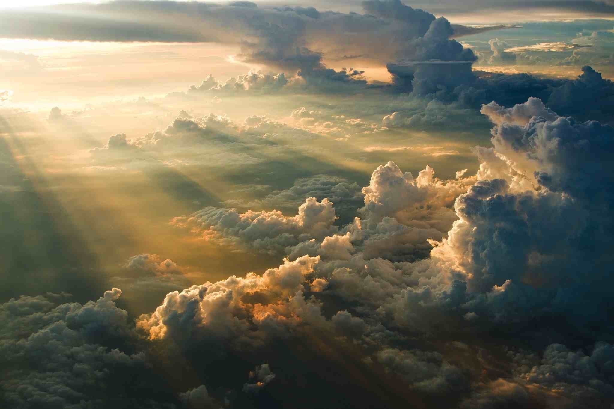 Phong cảnh đám mây bồng bềnh 20