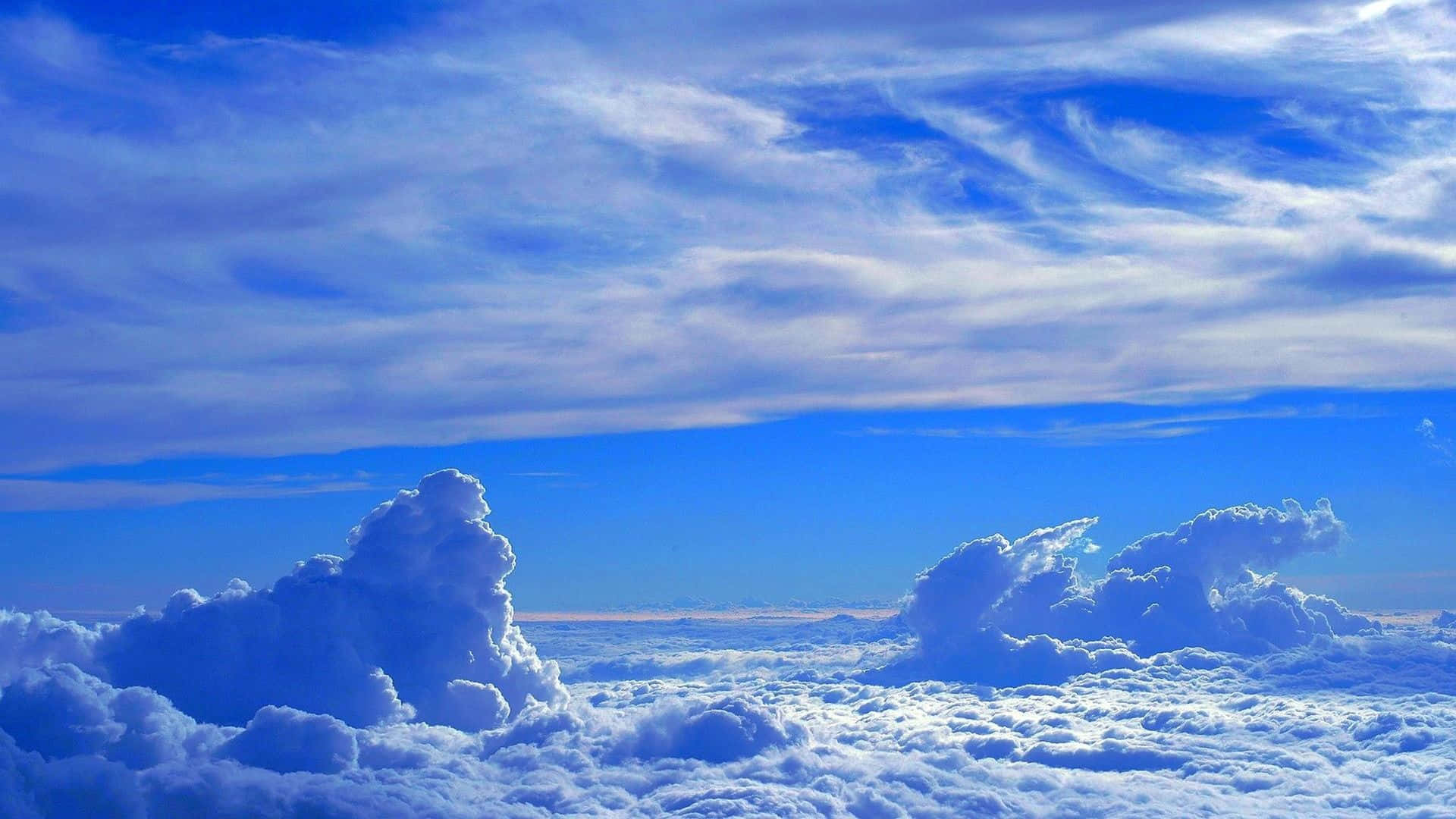 Phong cảnh đám mây bồng bềnh 24