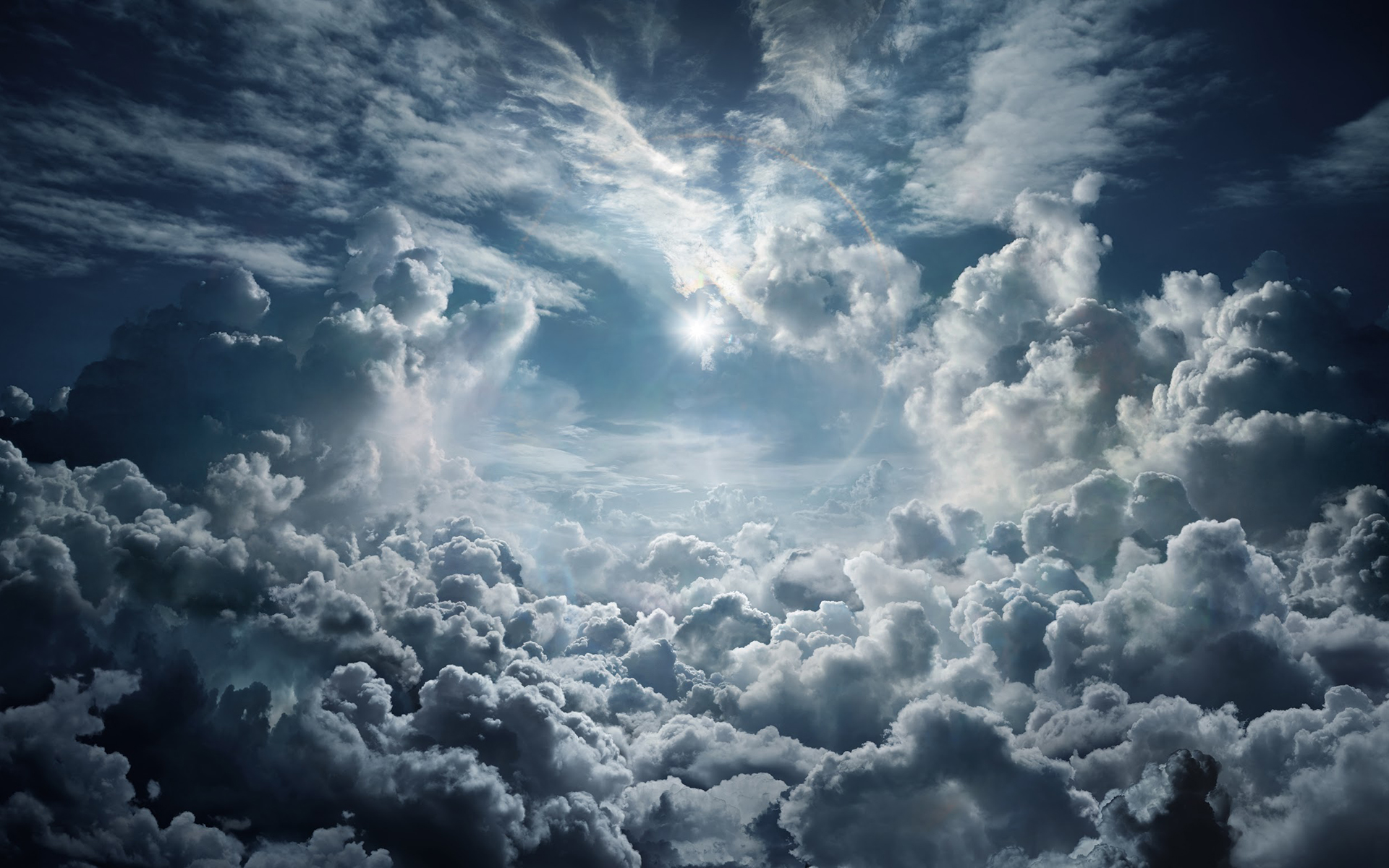 Phong cảnh đám mây bồng bềnh 39