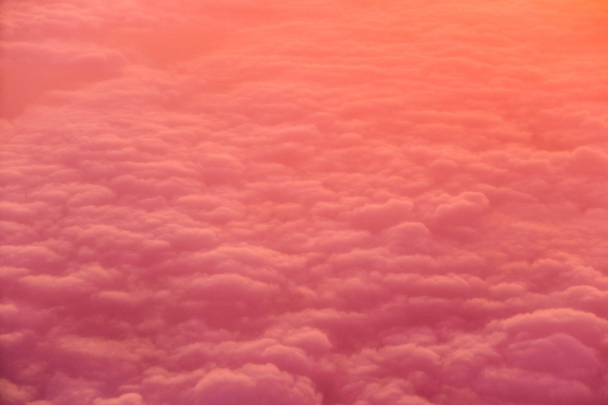 Phong cảnh đám mây màu hồng lãng mạn 8